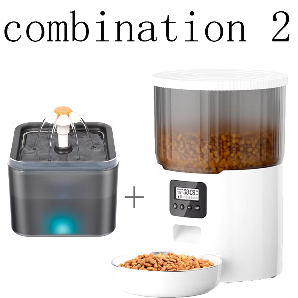 Automatic WIFI Pet Food/Water Dispenser