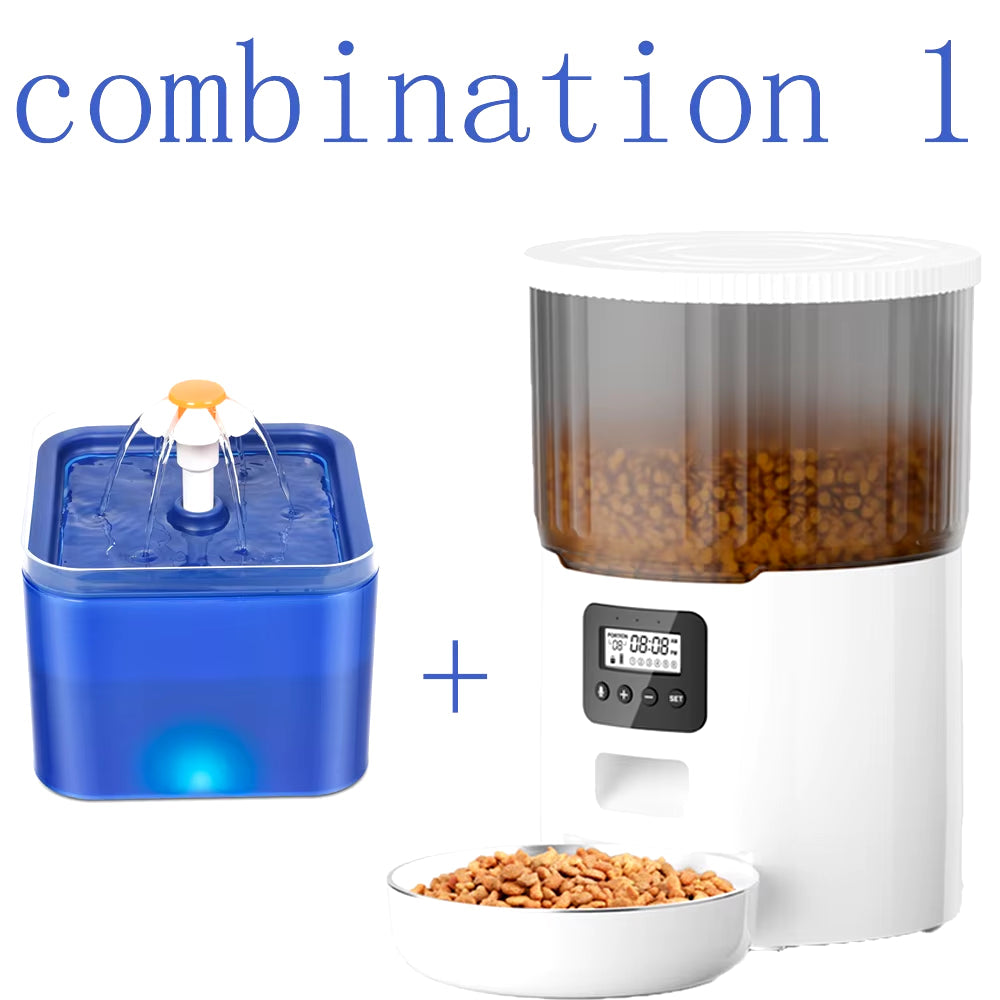 Automatic WIFI Pet Food/Water Dispenser