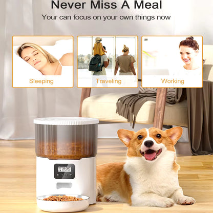 Automatic WIFI Pet Food/Water Dispenser