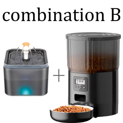 Automatic WIFI Pet Food/Water Dispenser